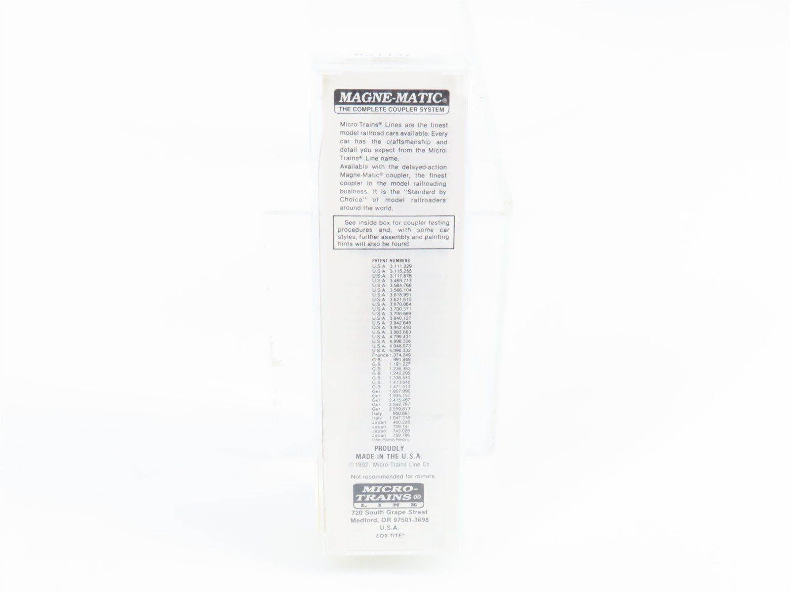 N Scale Micro-Trains Line MTL 67080 BNZ Chicago 45' Trailer #237819