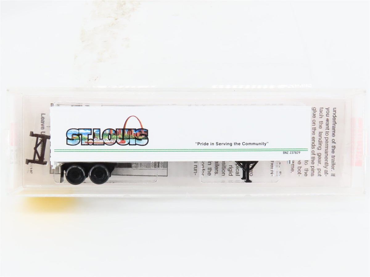 N Scale Micro-Trains Line MTL 67120 BNZ Intermodal St. Louis 45&#39; Trailer #237829