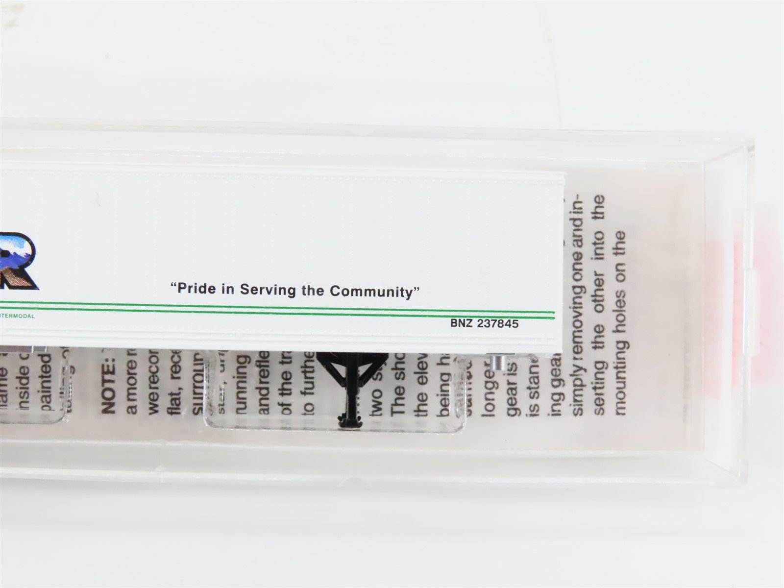 N Scale Micro-Trains Line MTL 67140 BNZ Intermodal Denver 45' Trailer #237845