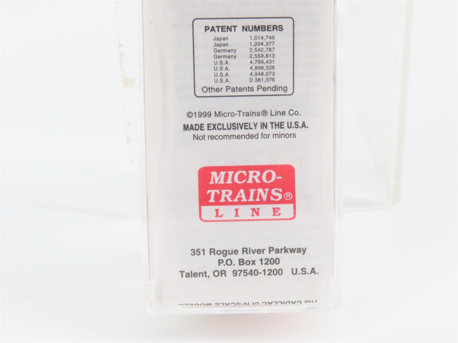 N Scale Micro-Trains Line MTL 67140 BNZ Intermodal Denver 45' Trailer #237845