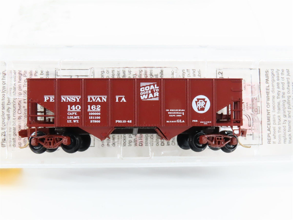 N Scale Micro-Trains MTL 56270 PRR Coal Goes to War 2-Bay Open Hopper #140162