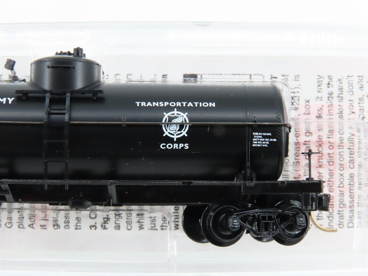 N Scale Micro-Trains MTL 65370 USAX US Army 39&#39; Single Dome Tank Car #10986