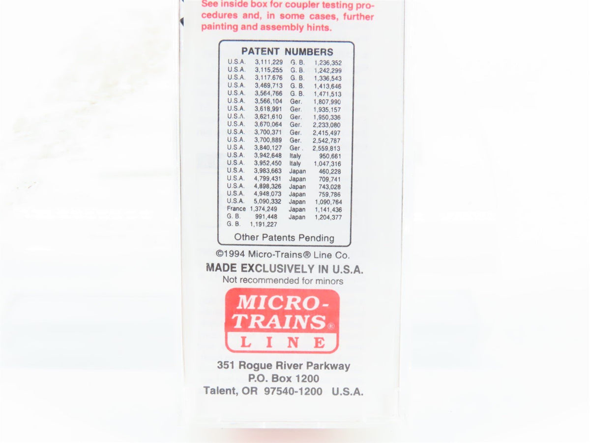 N Scale Micro-Trains MTL 65060 UTLX Union Tank Car Co Single Dome Tank Car #8530