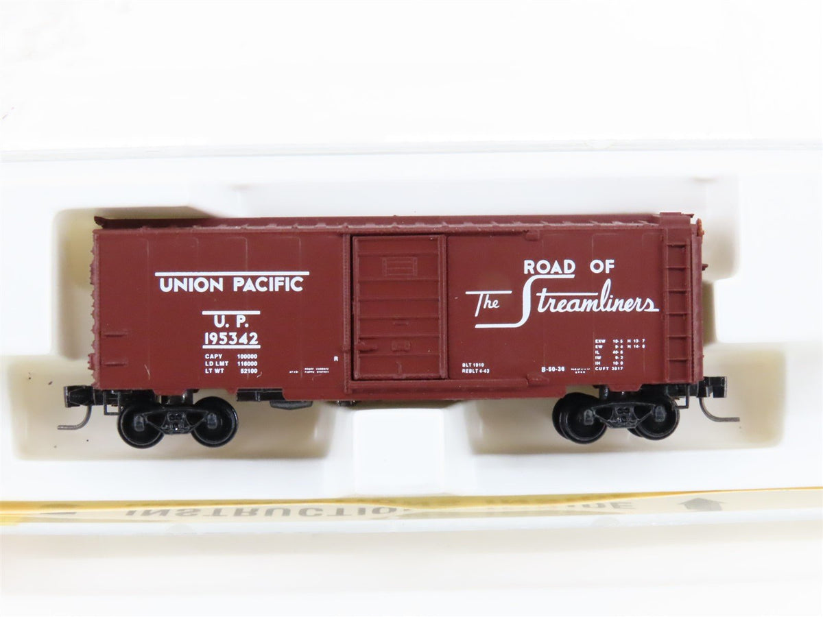 Z Scale Kadee Micro-Trains MTL 14109-2 UP Streamliners 40&#39; Box Car #195342