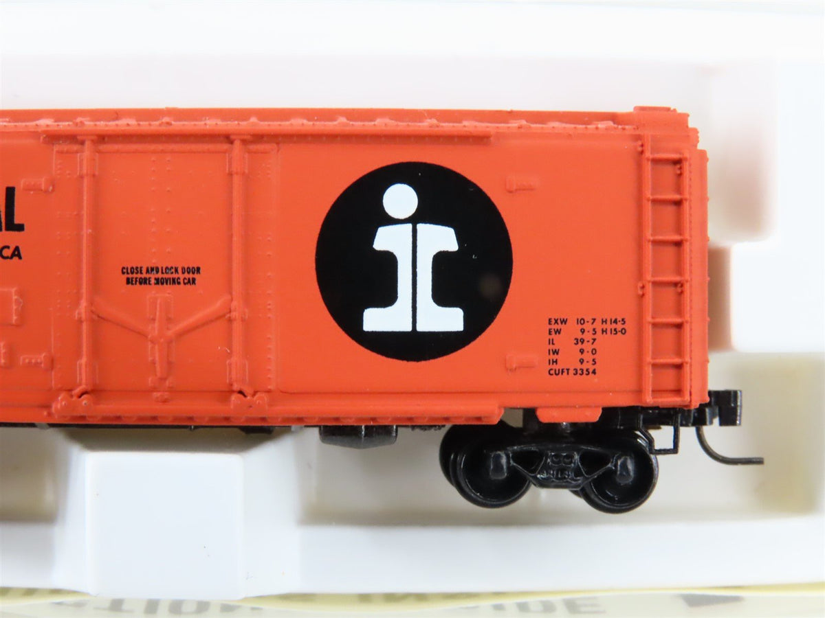 Z Scale Kadee Micro-Trains MTL 14904-2 IC Illinois Central 40&#39; Box Car #160513