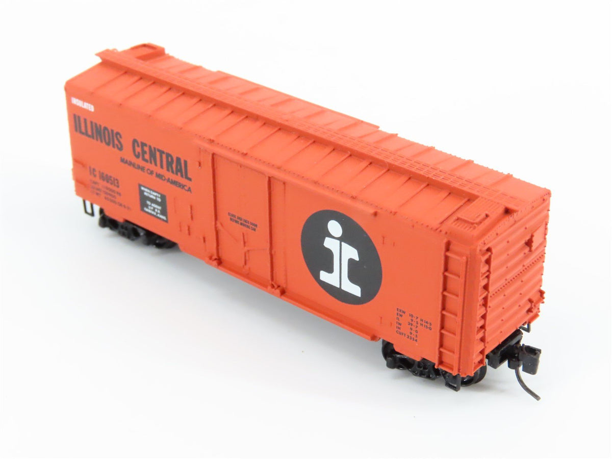 Z Scale Kadee Micro-Trains MTL 14904-2 IC Illinois Central 40&#39; Box Car #160513