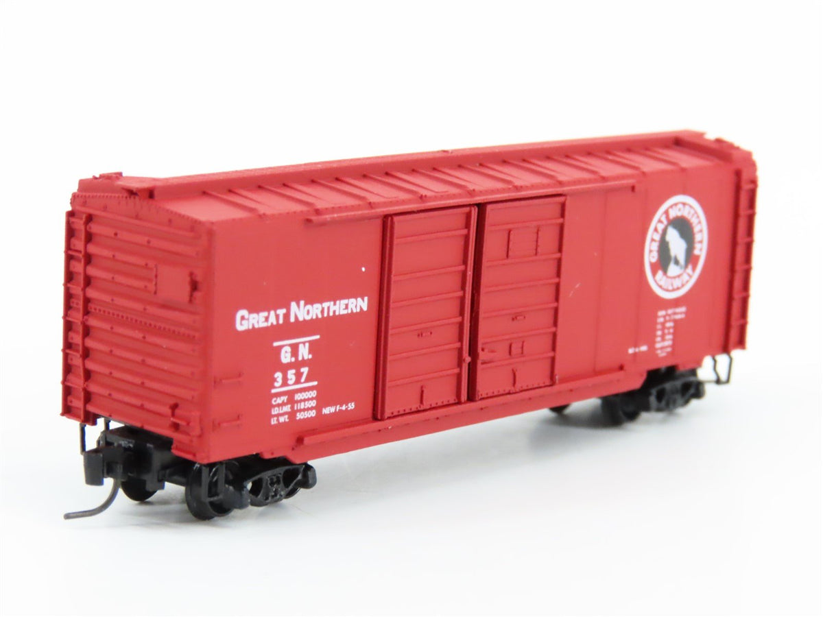 Z Scale Kadee Micro-Trains MTL 14802-2 GN Great Northern 40&#39; Box Car #357