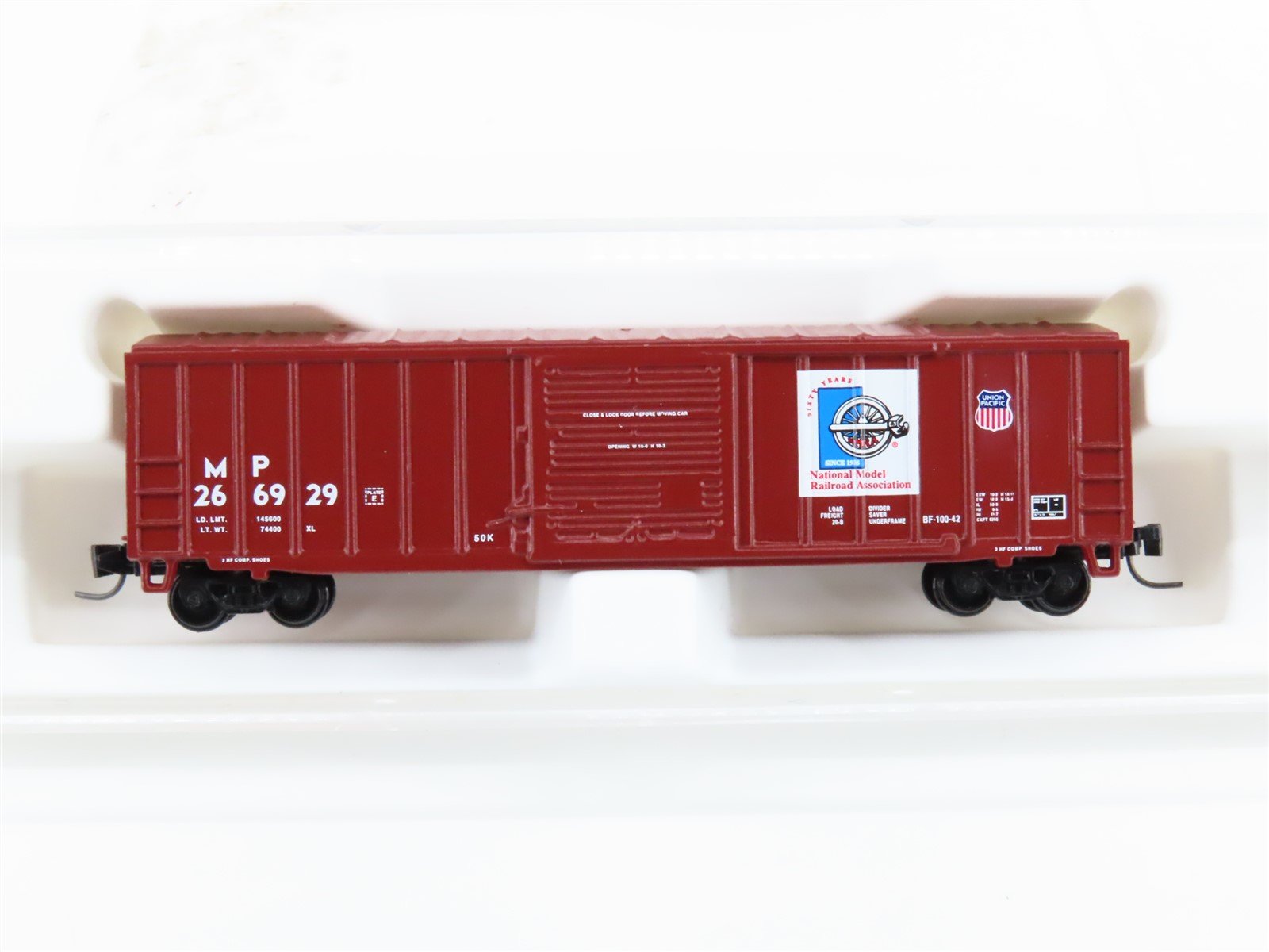 Z Scale Micro-Trains MTL MP 1935-1995 NMRA 60th Anniversary Box Car #266929