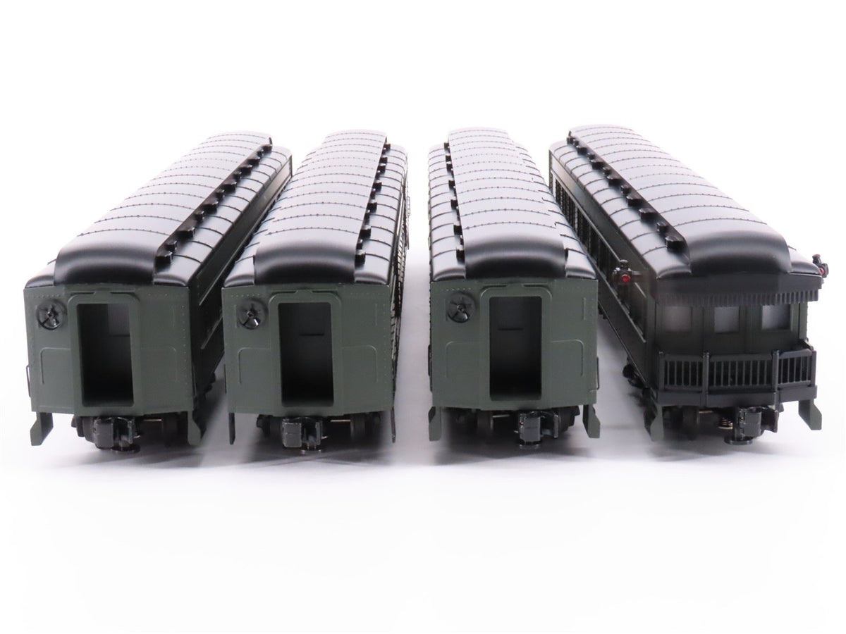 O Gauge 3-Rail Williams 43360 Pullman 72&#39; Heavyweight Passenger 4-Car Set