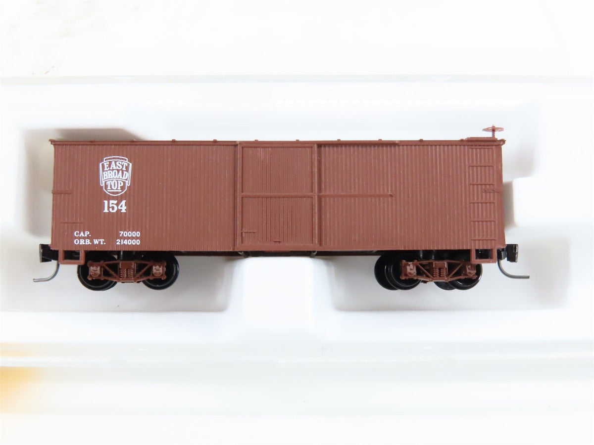 Nn3 Scale Micro-Trains MTL 15107 EBT East Broad Top 30&#39; Single Door Box Car #154