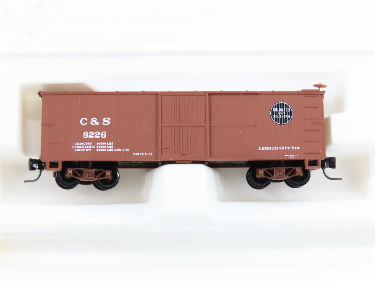 Nn3 Scale Micro-Trains MTL 15106 C&amp;S Colorado &amp; Southern 30&#39; Box Car #8226