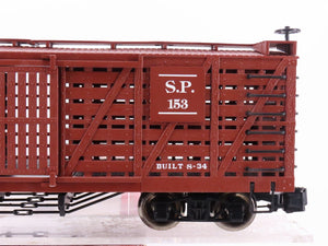 G Scale Bachmann 98116 SP Southern Pacific Wood Sided Stock Car #153