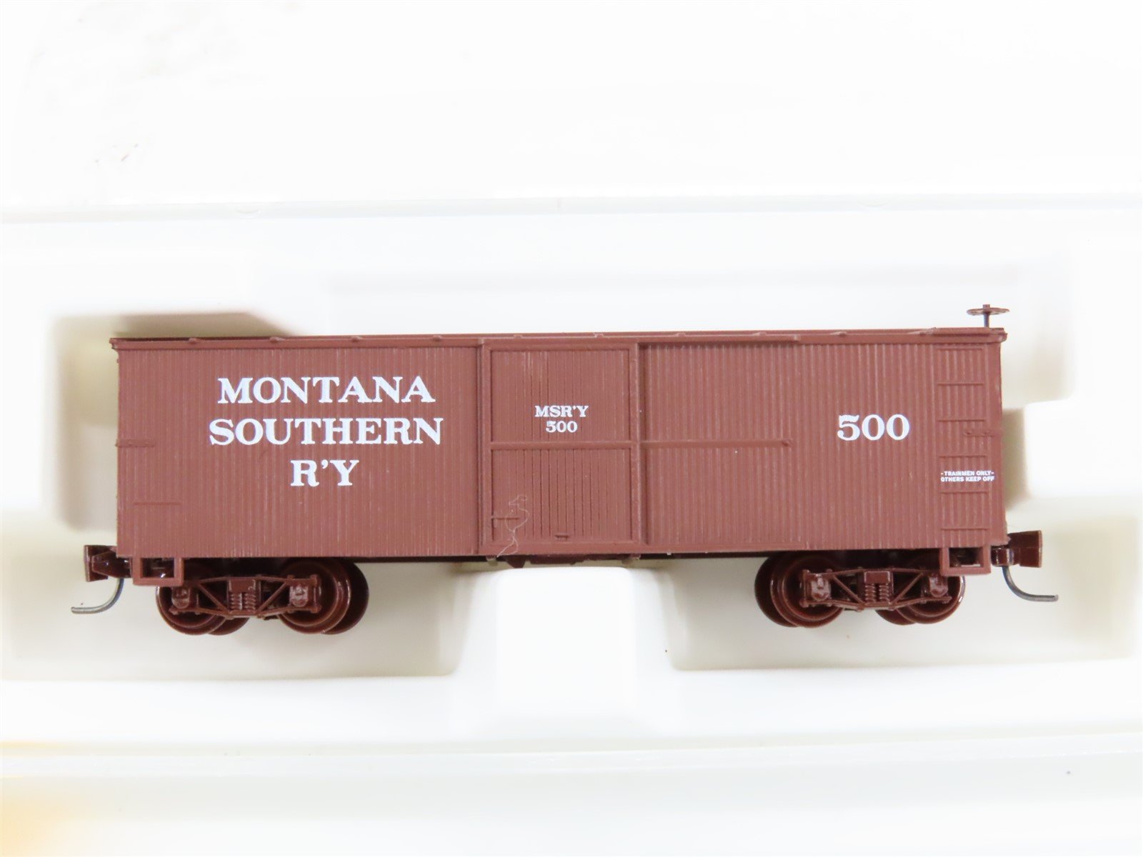 Nn3 Scale Micro-Trains MTL 15110 MSRY Montana Southern Railway 30' Box Car #500