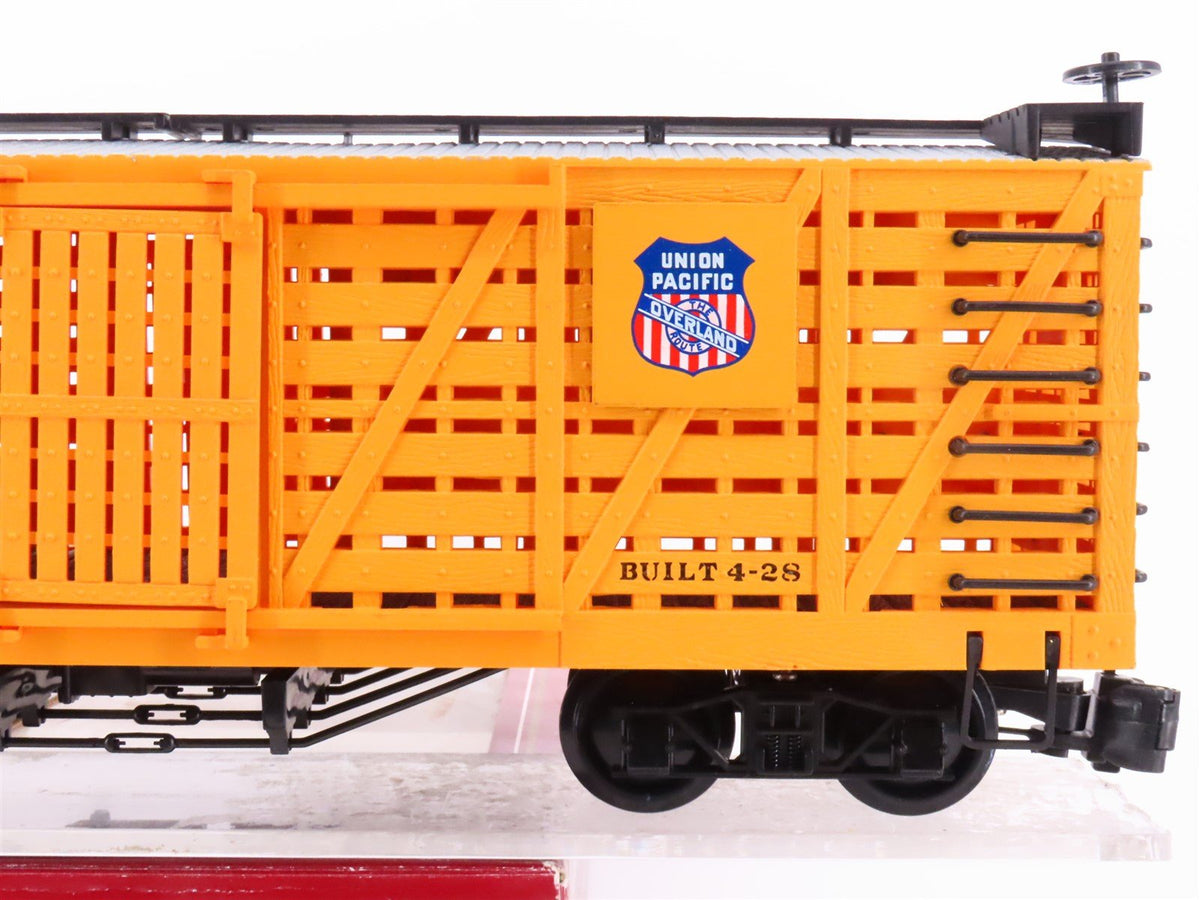 G Scale Bachmann 98101 UP Union Pacific Wood Sided Stock Car #342