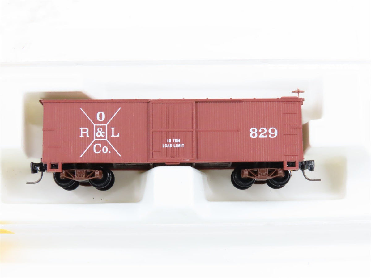 Nn3 Scale Micro-Trains MTL 15103 OR&amp;LCo Oahu Railway &amp; Land Co Box Car #829