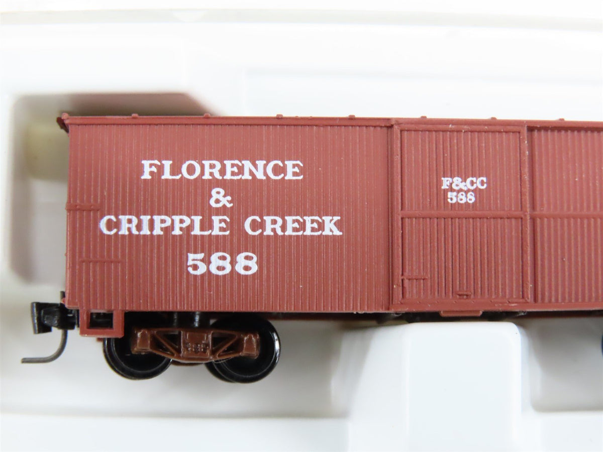 Nn3 Scale Micro-Trains MTL 15104 F&amp;CC Florence &amp; Cripple Creek Box Car #588