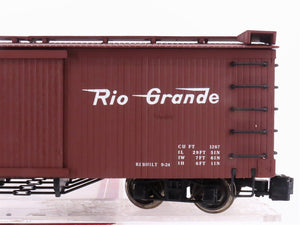 G Scale Bachmann 93348 DRGW Rio Grande Wood Sided Boxcar #3527