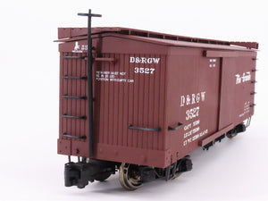 G Scale Bachmann 93348 DRGW Rio Grande Wood Sided Boxcar #3527