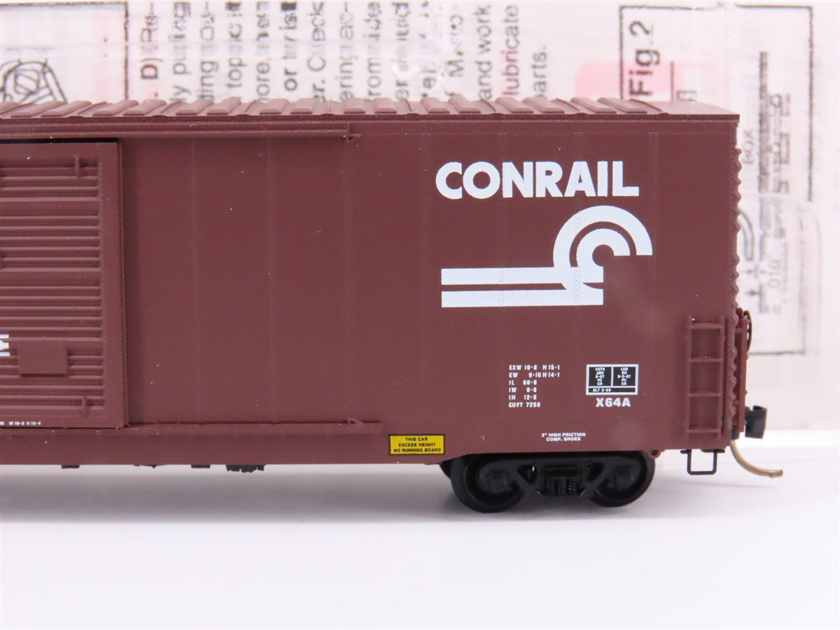 N Scale Micro-Trains MTL 104040 CR Conrail 60&#39; Single Door Box Car #216722