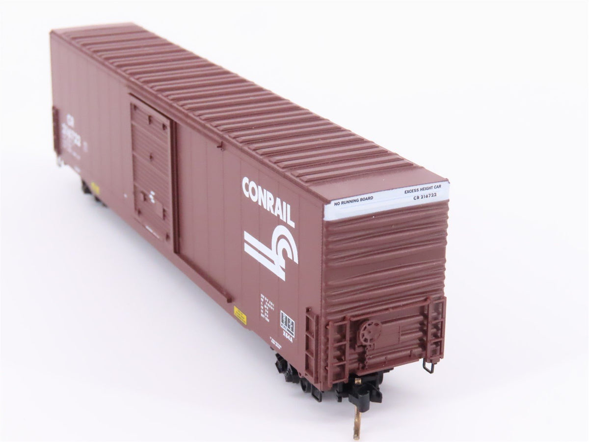 N Scale Micro-Trains MTL 104040 CR Conrail 60&#39; Single Door Box Car #216722