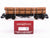 G Scale Bachmann 98470 Unlettered Black Stake Flatcar w/ Log Loads