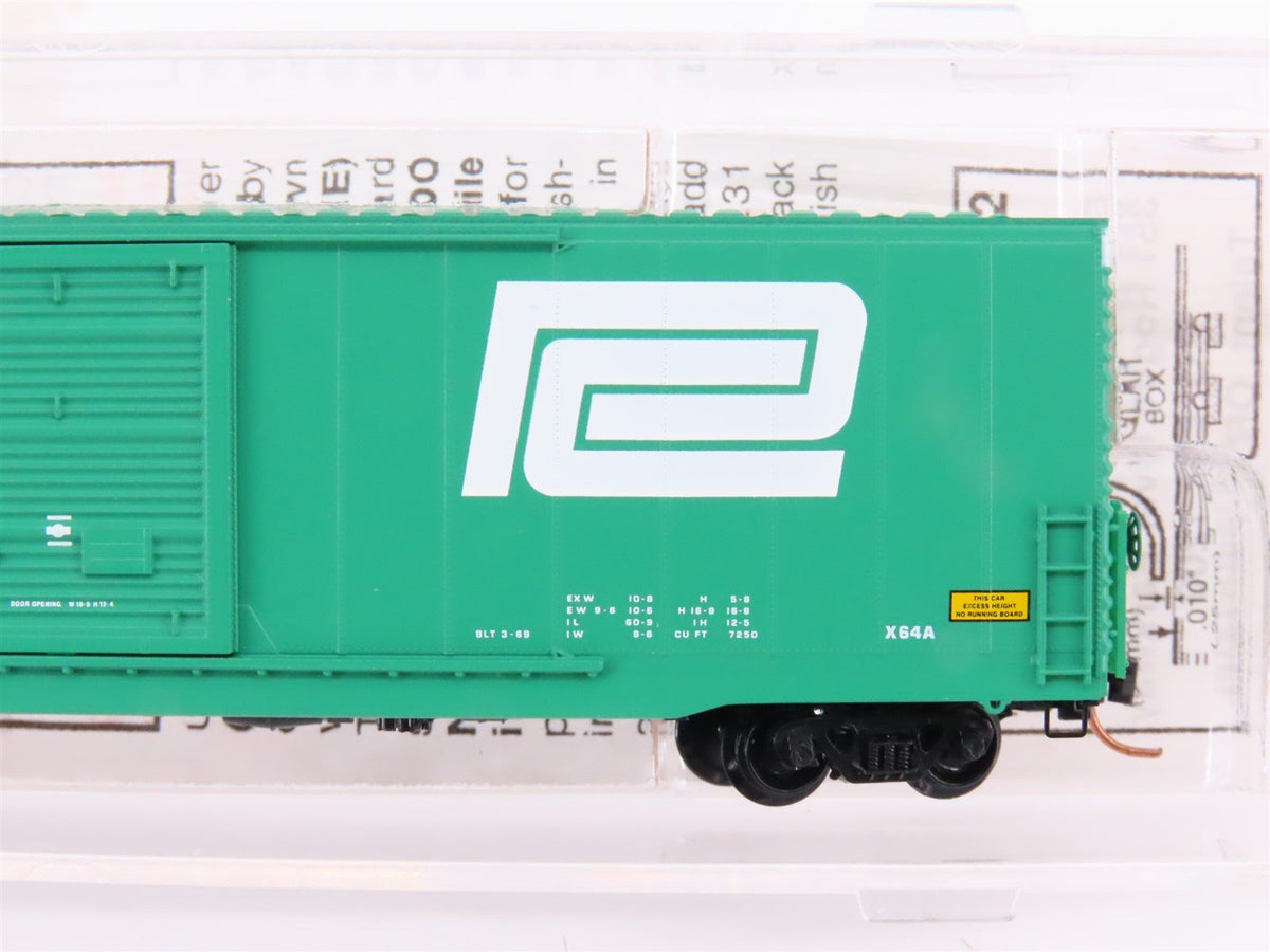 N Scale Micro-Trains MTL 104020 PC Penn Central 60&#39; Single Door Box Car #278655