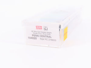 N Scale Micro-Trains MTL 104020 PC Penn Central 60' Single Door Box Car #278655