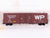 N Scale Micro-Trains MTL 102050 WP Western Pacific 60' Double Door Box Car #3767