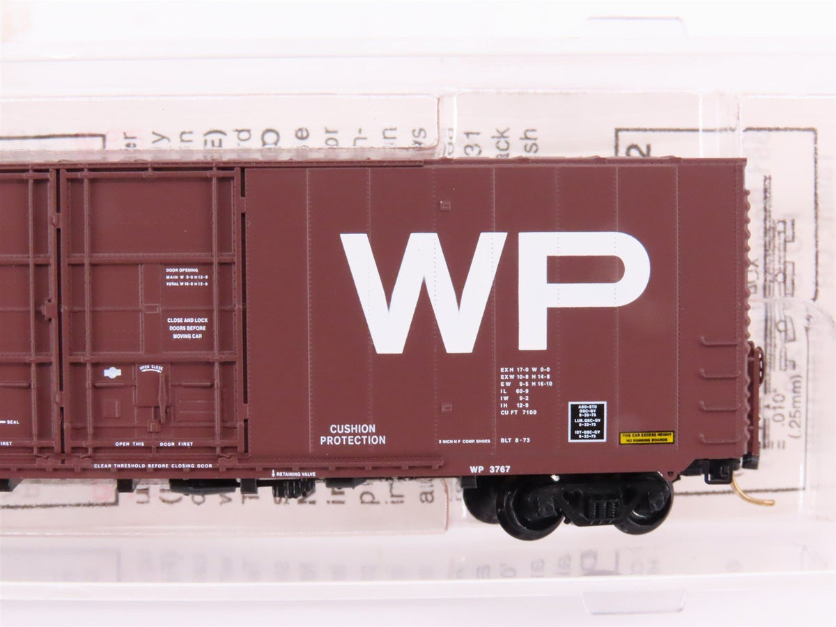 N Scale Micro-Trains MTL 102050 WP Western Pacific 60&#39; Double Door Box Car #3767