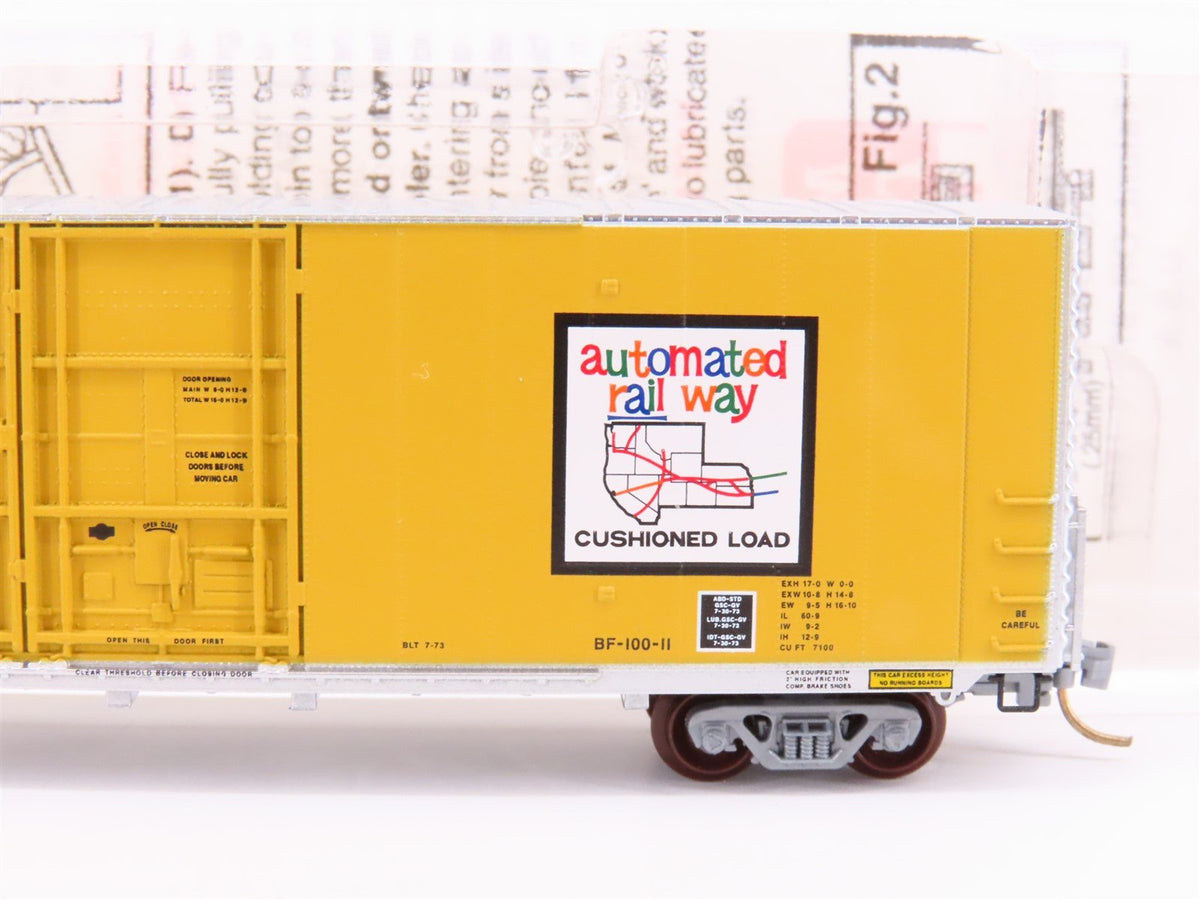 N Scale Micro-Trains MTL 102020 UP Union Pacific 60&#39; Double Door Box Car #960861