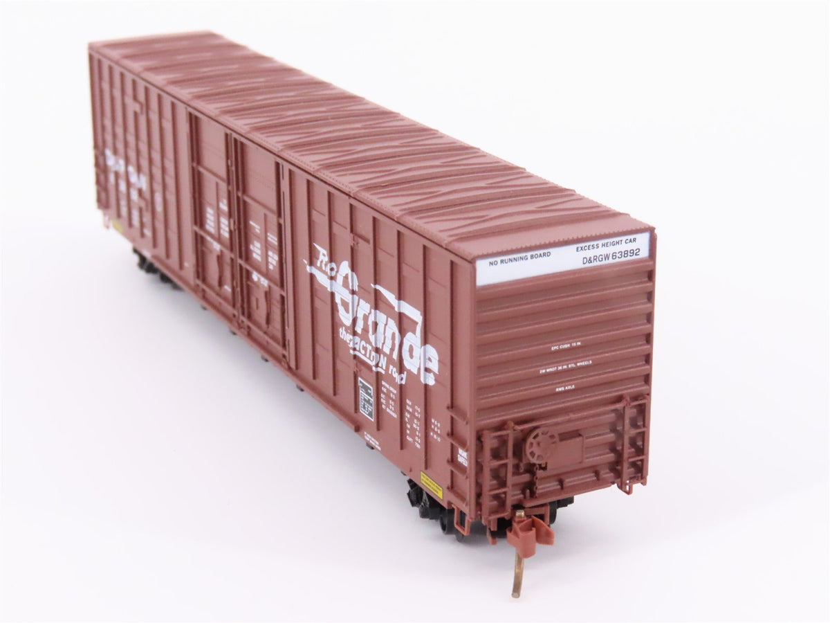 N Scale Micro-Trains MTL 103010 D&amp;RGW Rio Grande 60&#39; Double Door Box Car #63892