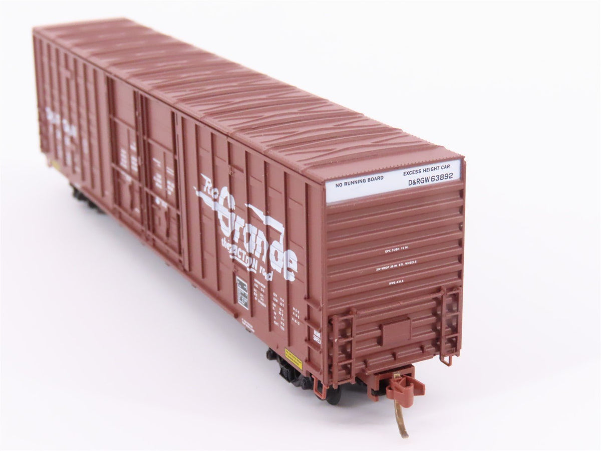 N Scale Micro-Trains MTL 103010 D&amp;RGW Rio Grande 60&#39; Double Door Box Car #63892