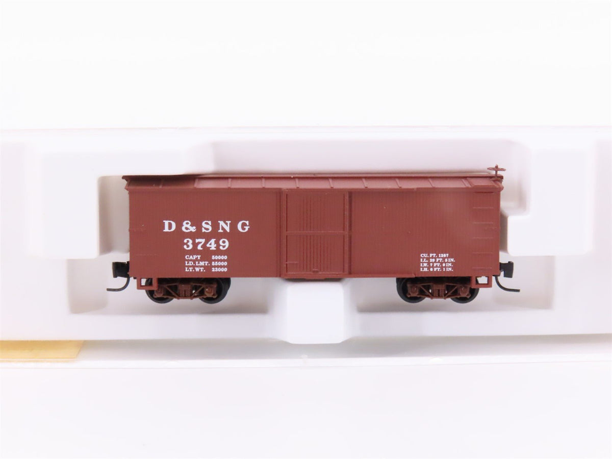 Nn3 Scale Micro-Trains MTL 15105 D&amp;SNG Durango &amp; Silverton 30&#39; Box Car #3749