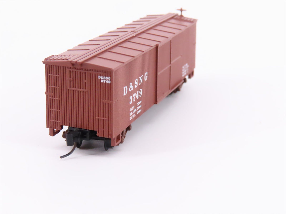 Nn3 Scale Micro-Trains MTL 15105 D&amp;SNG Durango &amp; Silverton 30&#39; Box Car #3749