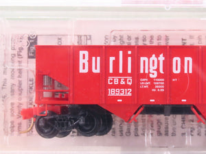 N Scale Micro-Trains MTL 21212 SP&S/GN/NP/CB&Q Fallen Flags Freight Cars 4-Pack