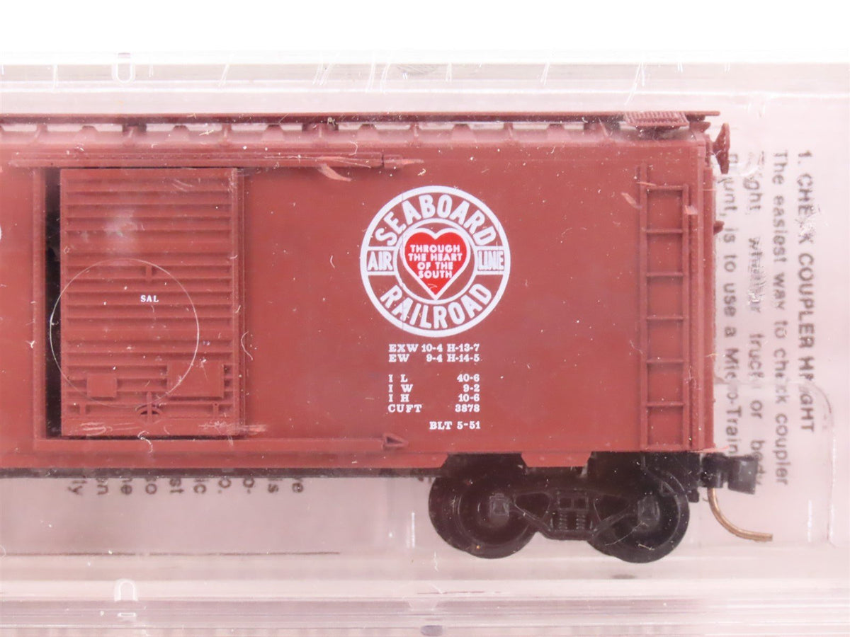 N Scale Micro-Trains MTL 20642 SAL Seaboard Air Line Box Cars Sealed 3-Pack