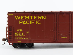 HO Scale Athearn 91364 WP Western Pacific 50' Double Plug Door Box Car #62214