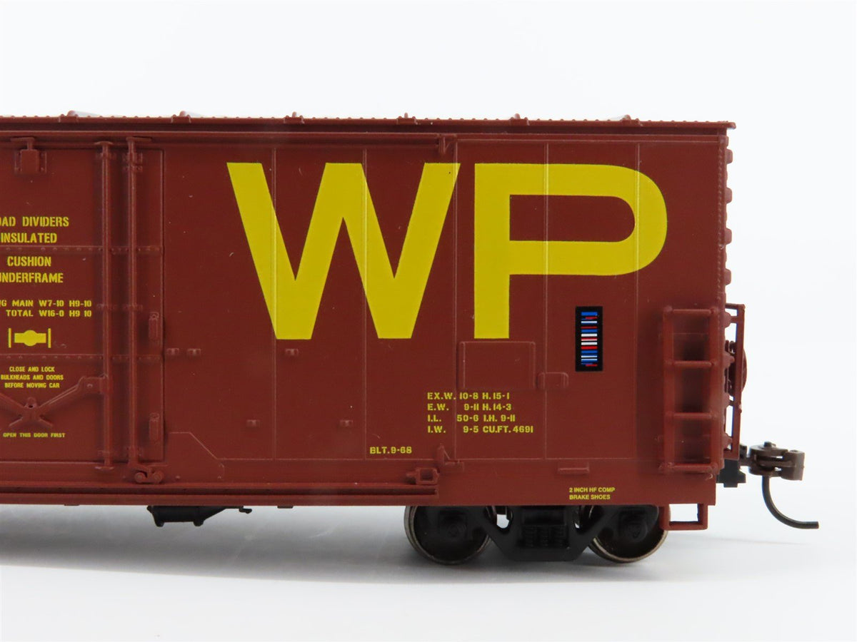 HO Scale Athearn 91364 WP Western Pacific 50&#39; Double Plug Door Box Car #62214