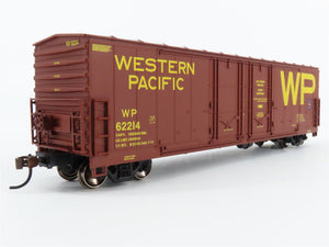 HO Scale Athearn 91364 WP Western Pacific 50' Double Plug Door Box Car #62214