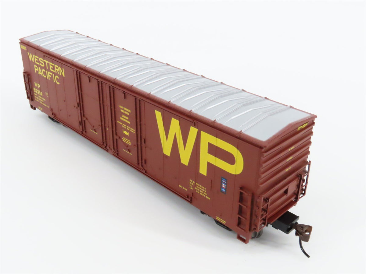 HO Scale Athearn 91364 WP Western Pacific 50&#39; Double Plug Door Box Car #62214