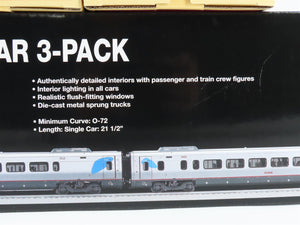 O Gauge 3-Rail Lionel 6-15584 Amtrak Acela Passenger 3-Car Addon Set