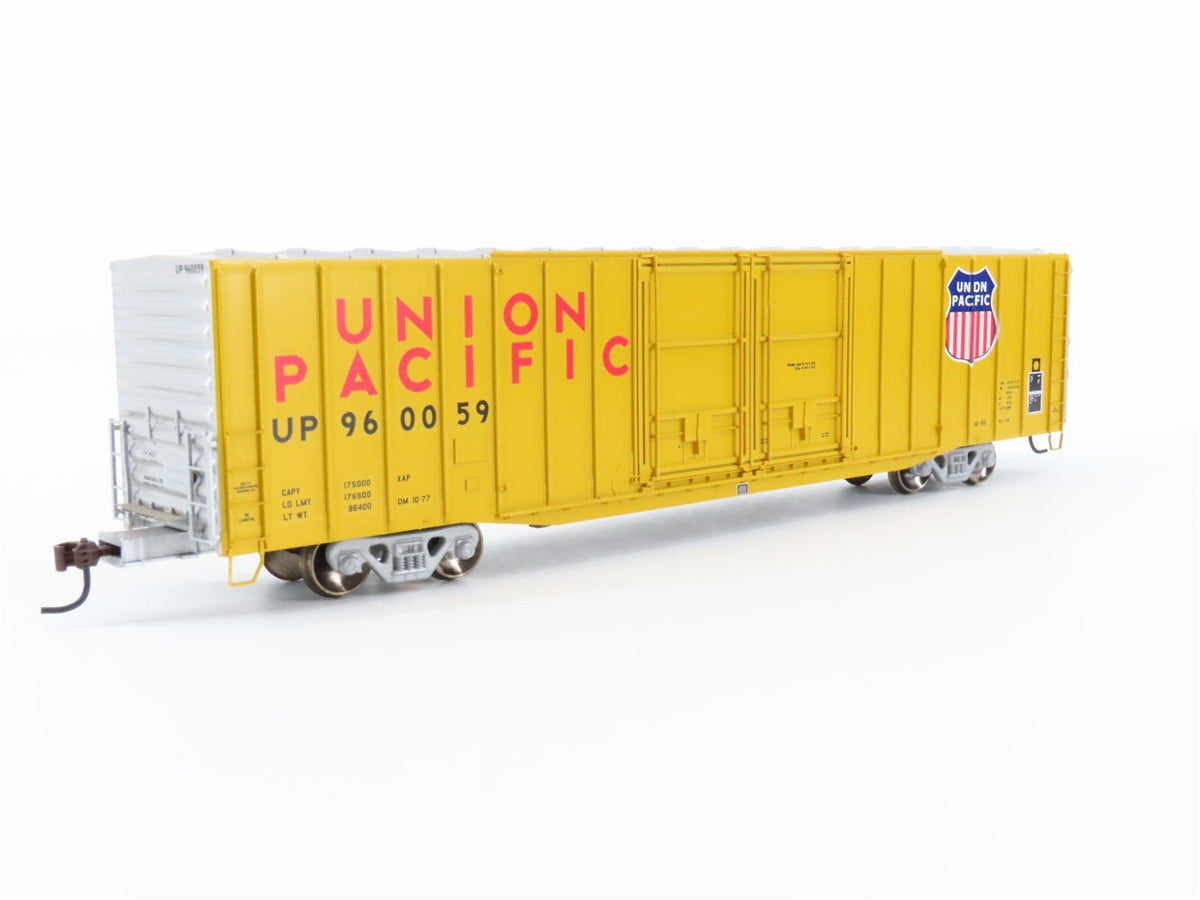 HO Scale Athearn 89206 UP Union Pacific Railroad 50&#39; Auto Parts Box Car #960059