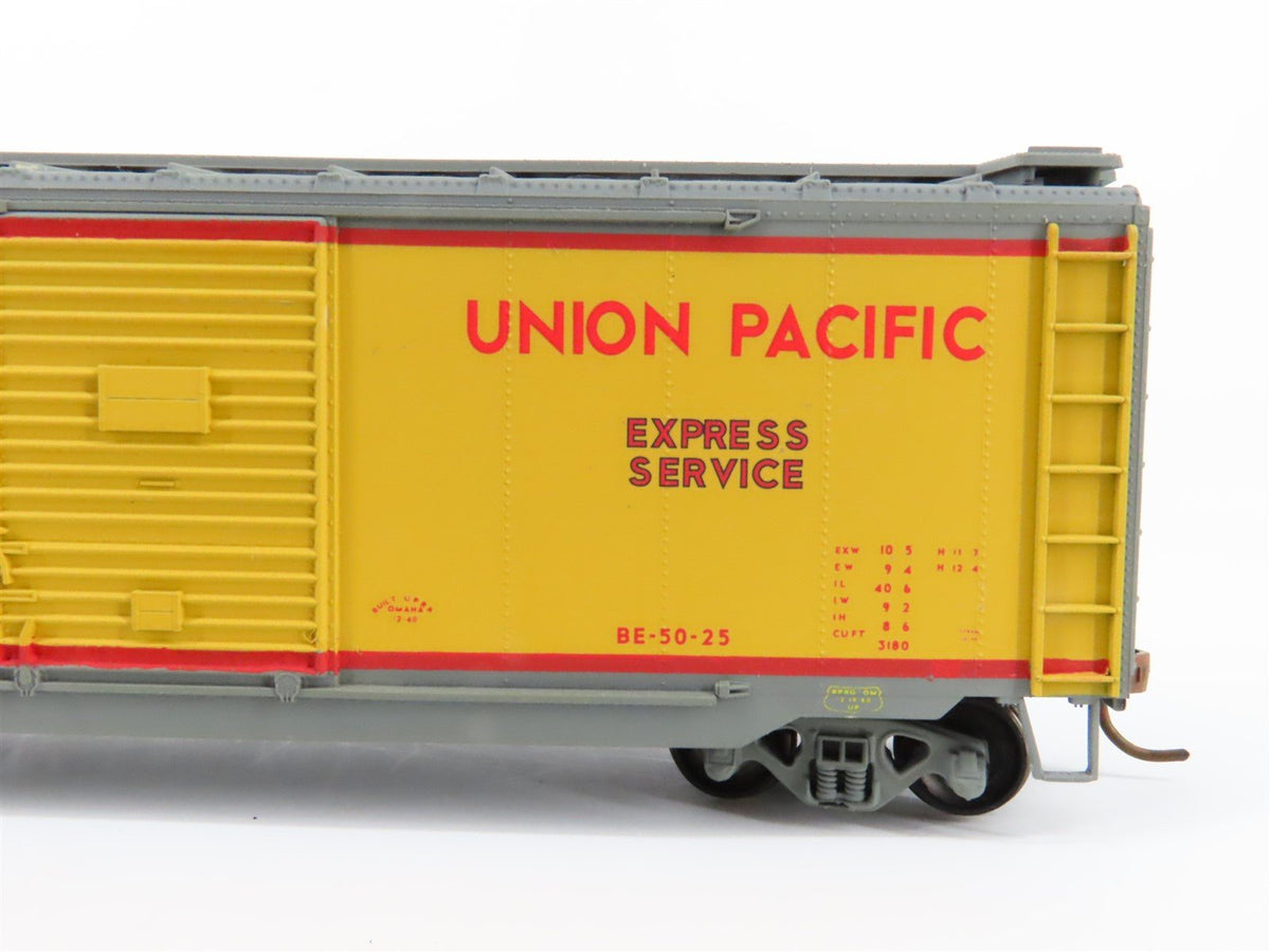 HO Scale Athearn UP Union Pacific Railroad 40&#39; Double Door Box Car #9214 Custom