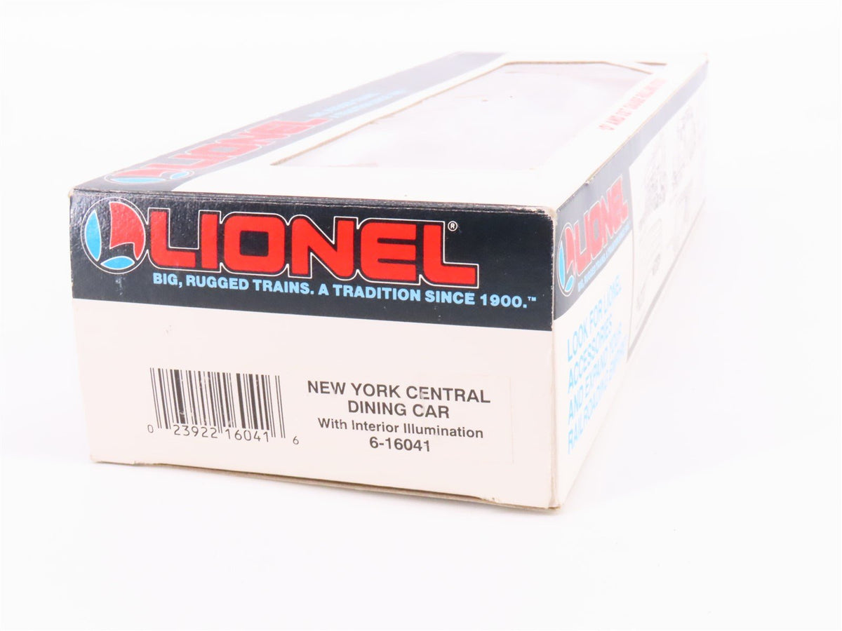 O Gauge 3-Rail Lionel 6-16041 NYC New York Central Dining Passenger Car #16041