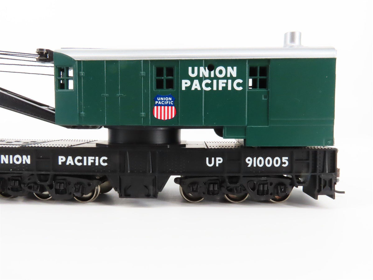 HO Scale Athearn 75390 UP Union Pacific Crane #910005 &amp; Tender #909334 Set