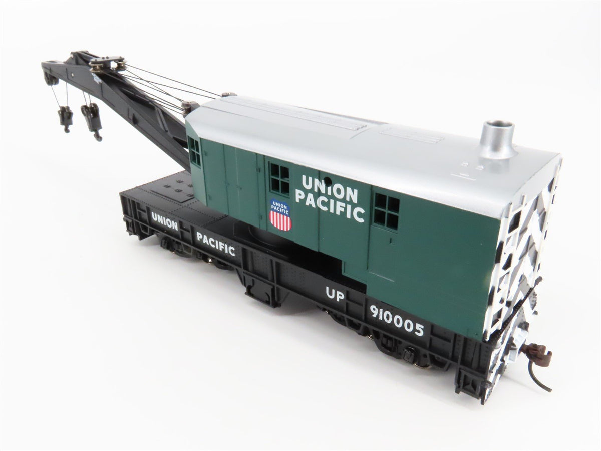 HO Scale Athearn 75390 UP Union Pacific Crane #910005 &amp; Tender #909334 Set