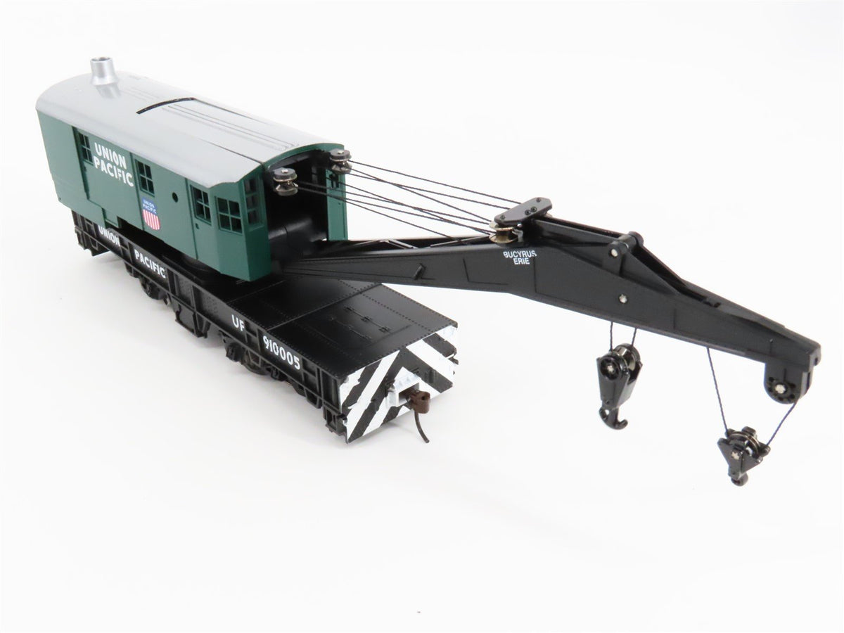 HO Scale Athearn 75390 UP Union Pacific Crane #910005 &amp; Tender #909334 Set