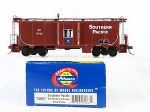 HO Scale Athearn 74667 SP Southern Pacific Police Bay Window Caboose #4742