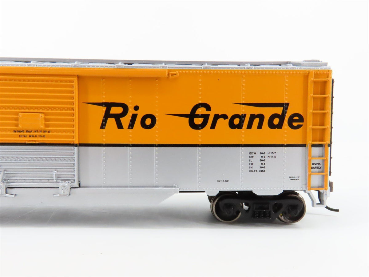 HO Scale Athearn 92442 D&amp;RGW Rio Grande 50&#39; Double Door Box Car #63799