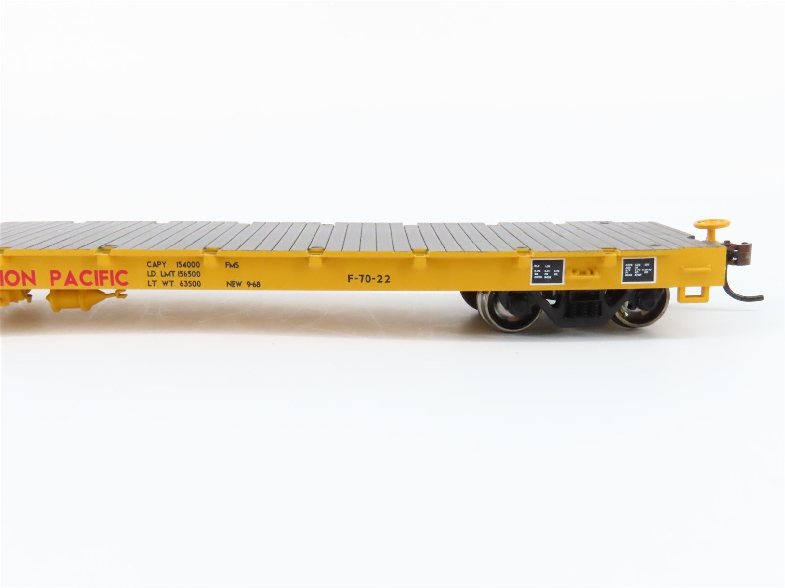 HO Scale Athearn 97828 UP Union Pacific Railroad 60' Flat